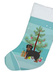 Yorkiepoo #1 Christmas Tree Christmas Stocking