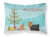 Yorkshire Terrier Christmas Tree Fabric Standard Pillowcase