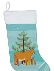 Zebu Indicine Cow Christmas Christmas Stocking