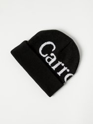 Wordmark Beanie - Black