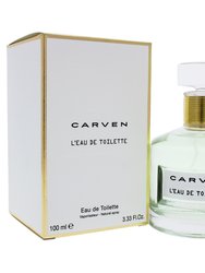 LEau De Toilette by Carven for Women - 3.33 oz EDT Spray