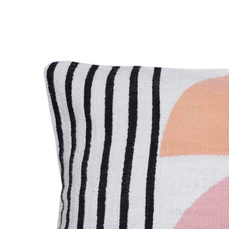 Cara Midcentury Modern Pillow, 18x18 Inch