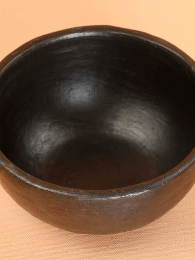 Casa Amarosa Earthenware Clay Longpi Pottery Bowl, 6"x2" product