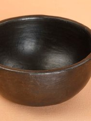 Earthenware Clay Longpi Pottery Bowl, 6"x2"