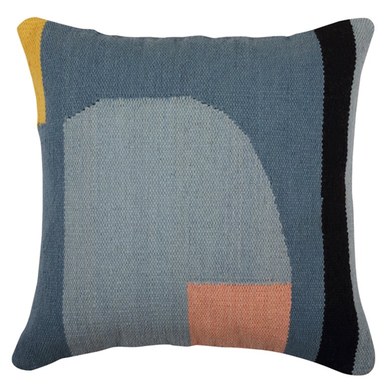 Geo Shapes Accent Pillow- 18x18 Inch