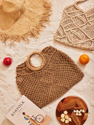 Macrame Jute Summer Market Bag