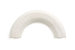 Nordic Style C Shaped Concrete Candle holder -  Ivory