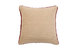 Tarika Net Crochet Accent Pillow, Wine Red - 18" x 18"