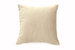 Velvet Kantha Handmade Pillow 18" x 18" - Biscotti