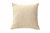 Velvet Kantha Handmade Pillow 18" x 18" - Biscotti