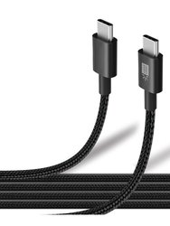 3.5" USB-C to C Fabric Cable
