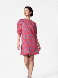 Amy Dress in Hot (Pink) Spot - Hot Pink