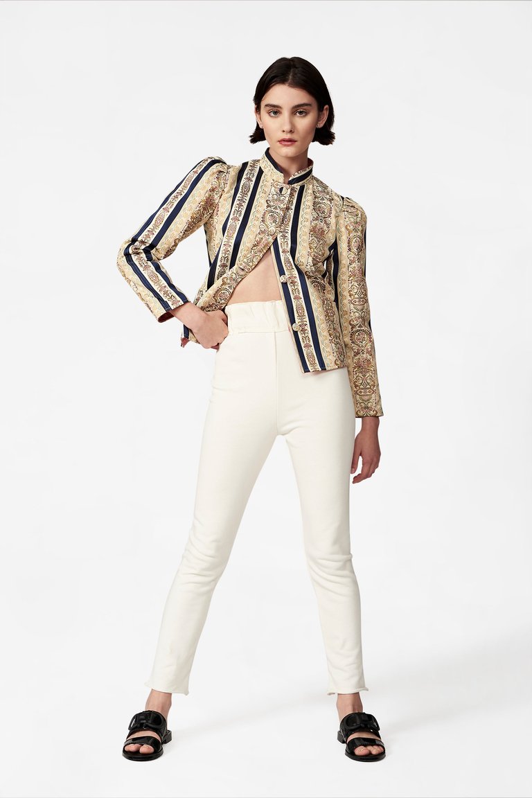 Women's Clebourne Pant in Cream - Off-White