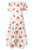 Women's Eugenie Dress in Red and Pink Rose - Red & Pink