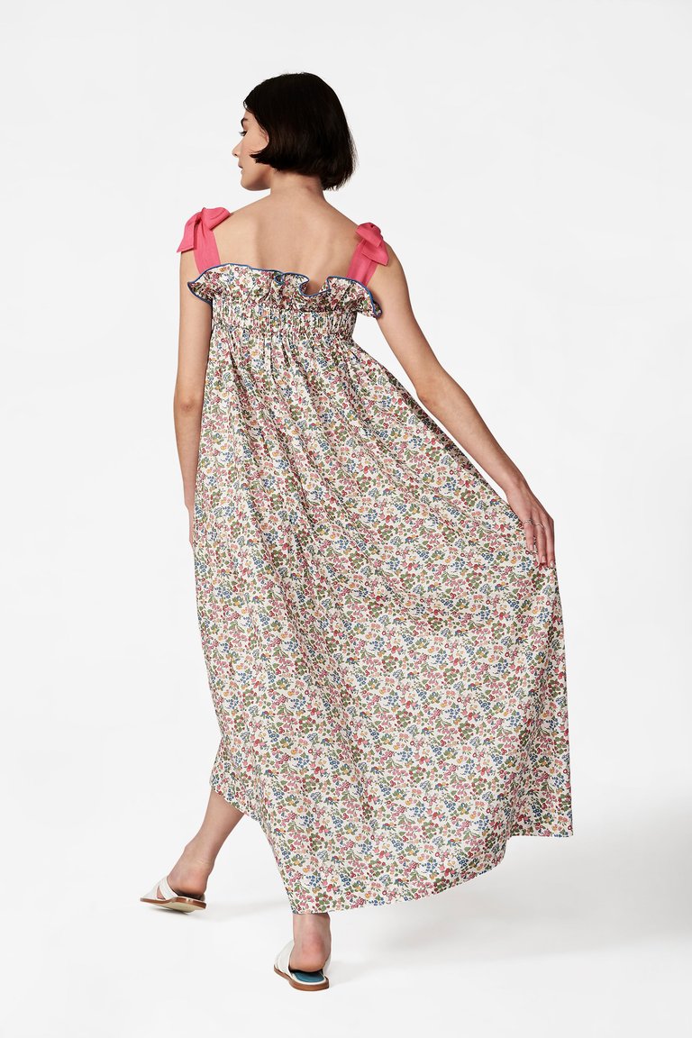 Women's Jaime Dress in Colorful Fruit Floral