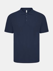 Casual Classic Mens Eco Spirit Organic Polo Shirt - Navy