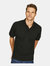 Casual Classic Mens Premium Triple Stitch Polo (Black)