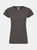 Casual Classic Womens/Ladies T-Shirt - Charcoal