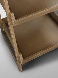 Cascade 5-Shelf Ladder Bookcase