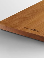 Delice Rectangle Cutting Board With Juice Drip Groove - Cherry Wood