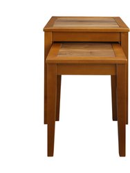 Lincoln Nesting End Tables With Concealed Compartment