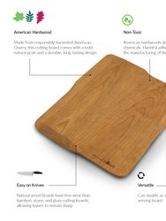 Mastery Rectangle Serving Board - Cherry Wood