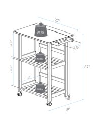 Trek Folding Kitchen Cart