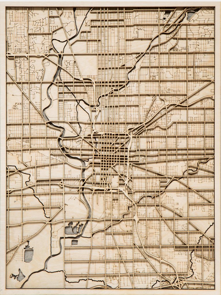 Indianapolis, IN City Map