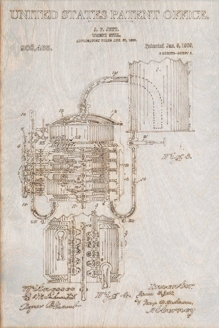 Whiskey Still Patent Print