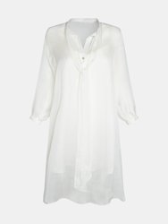 Florence Long Sleeve Chiffon Dress