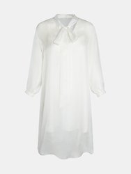 Florence Long Sleeve Chiffon Dress