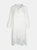 Florence Long Sleeve Chiffon Dress - White