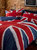 Union Jack Duvet Set Twin (UK - Single) - Red/White/Blue