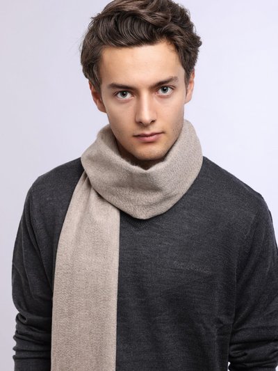 CC-CASHMERE Yule Series Scarf - Clay product