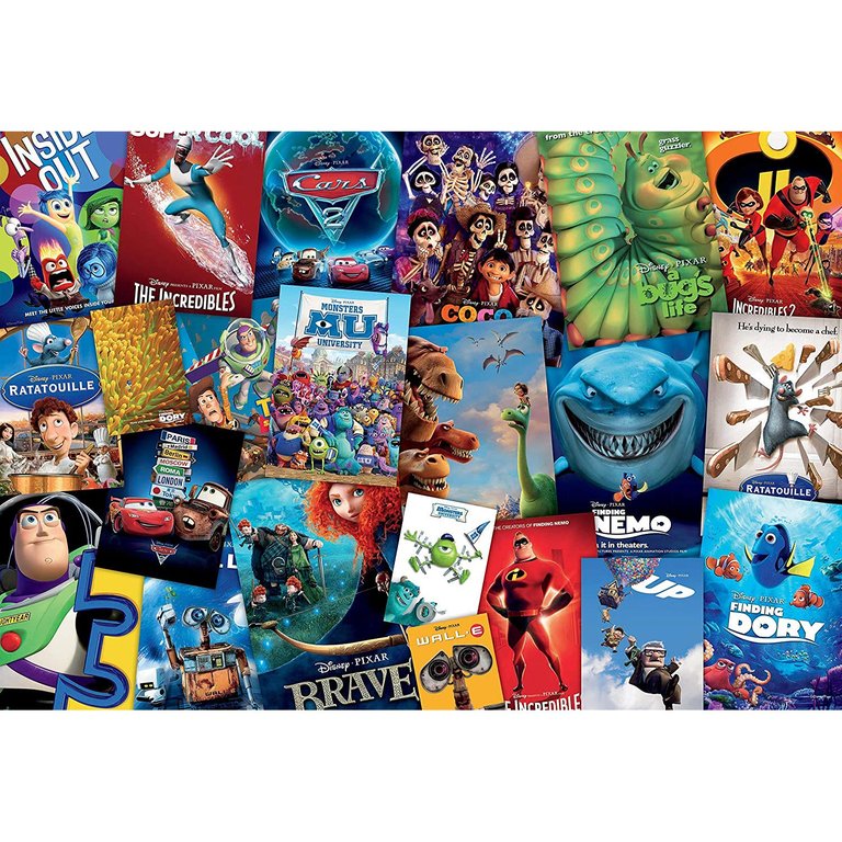 Ceaco Disney Pixar Movie Poster 2000 Piece Puzzle