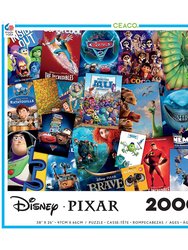 Ceaco Disney Pixar Movie Poster 2000 Piece Puzzle