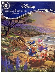 Thomas Kinkade Disney 750 piece Puzzle Donald and Daisy – A Duck Day Afternoon