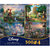 Thomas Kinkade Disney Jigsaw Puzzle -Multi-Pack 4 Pack