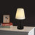 17" White Table Lamp With USB Port