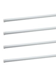 4FT 40-Watt LED Linkable Wraparound Light 4 Pack