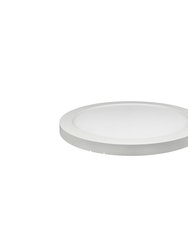 8-in Integrated LED Round Panel Ceiling Flush Mount 2 Pack