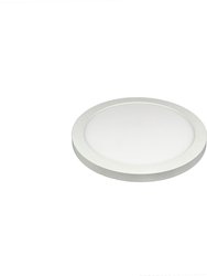 8-in Integrated LED Round Panel Ceiling Flush Mount 2 Pack