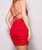 Scarlet Sequin Cut Out Mini Dress
