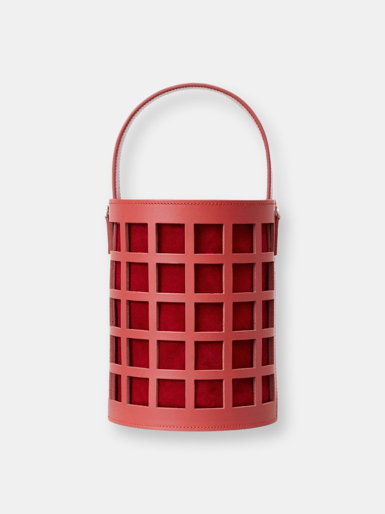 Basket Bag - ?Saumon / Bordeaux