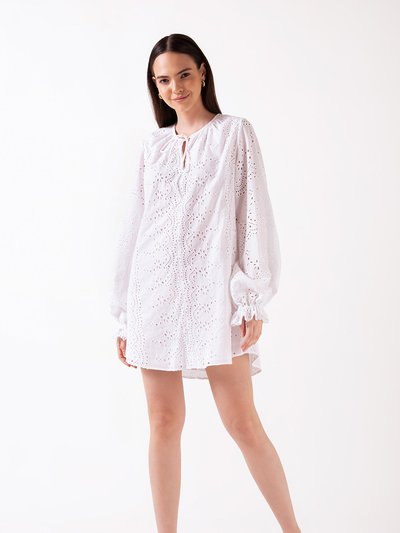 Celina Moon Clover Tunic Dress - White product