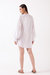 Clover Tunic Dress - White