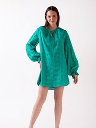 Clover Tunic Dress - Green/Seafoam Fesira