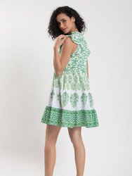 Floss Mini Dress - Green