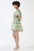 Frankie Mini Dress - Sage Green Vines