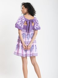 Frankie Mini Dress - Purple